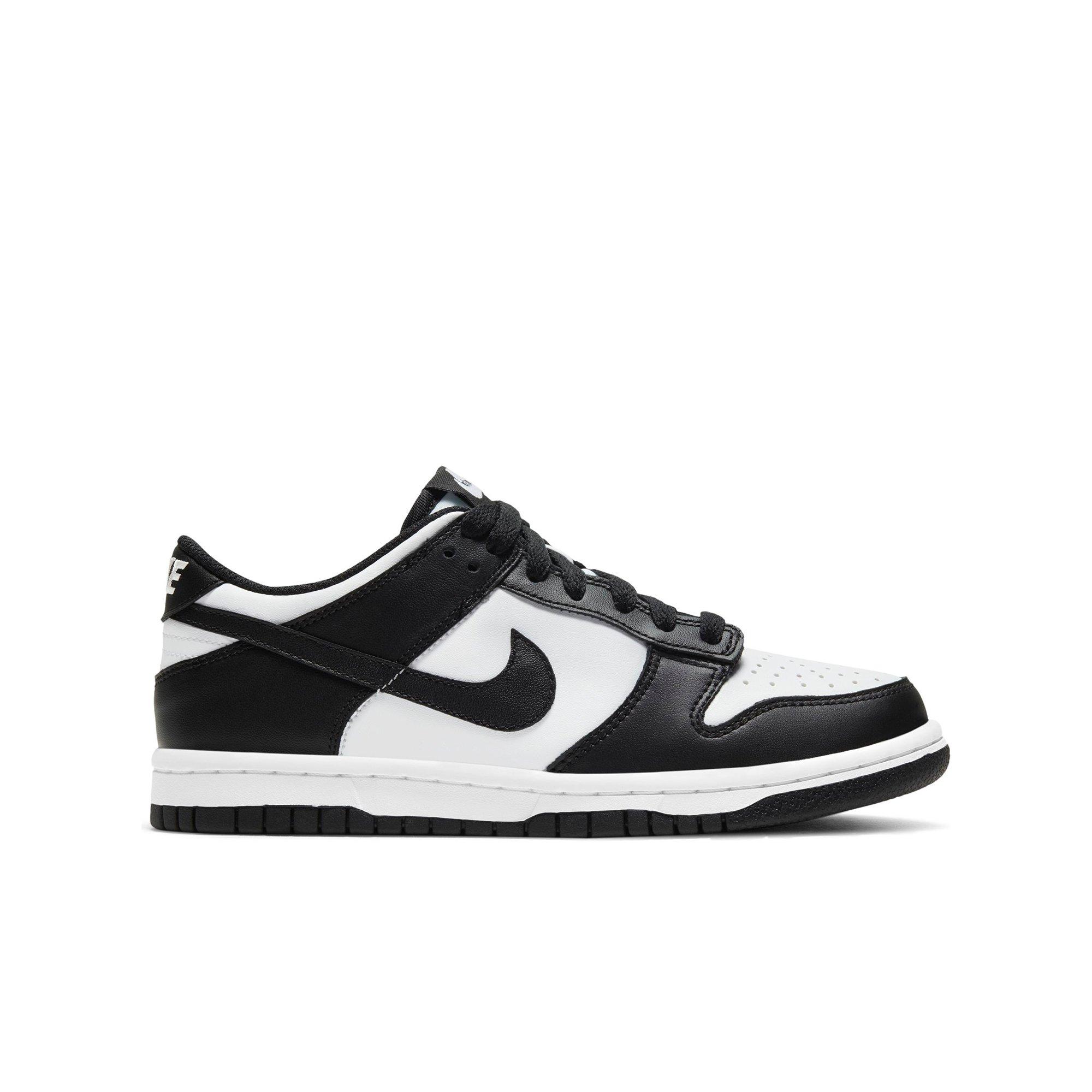Nike Dunk Low "Black/White" Grade School Kids' Shoe